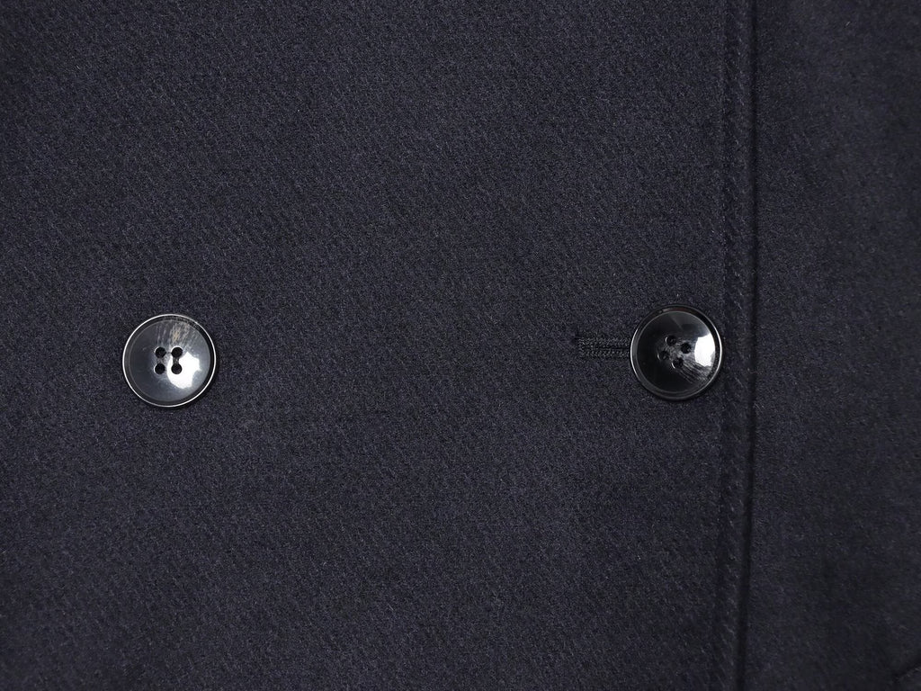 Women's thick double breasted chimney collar Coat