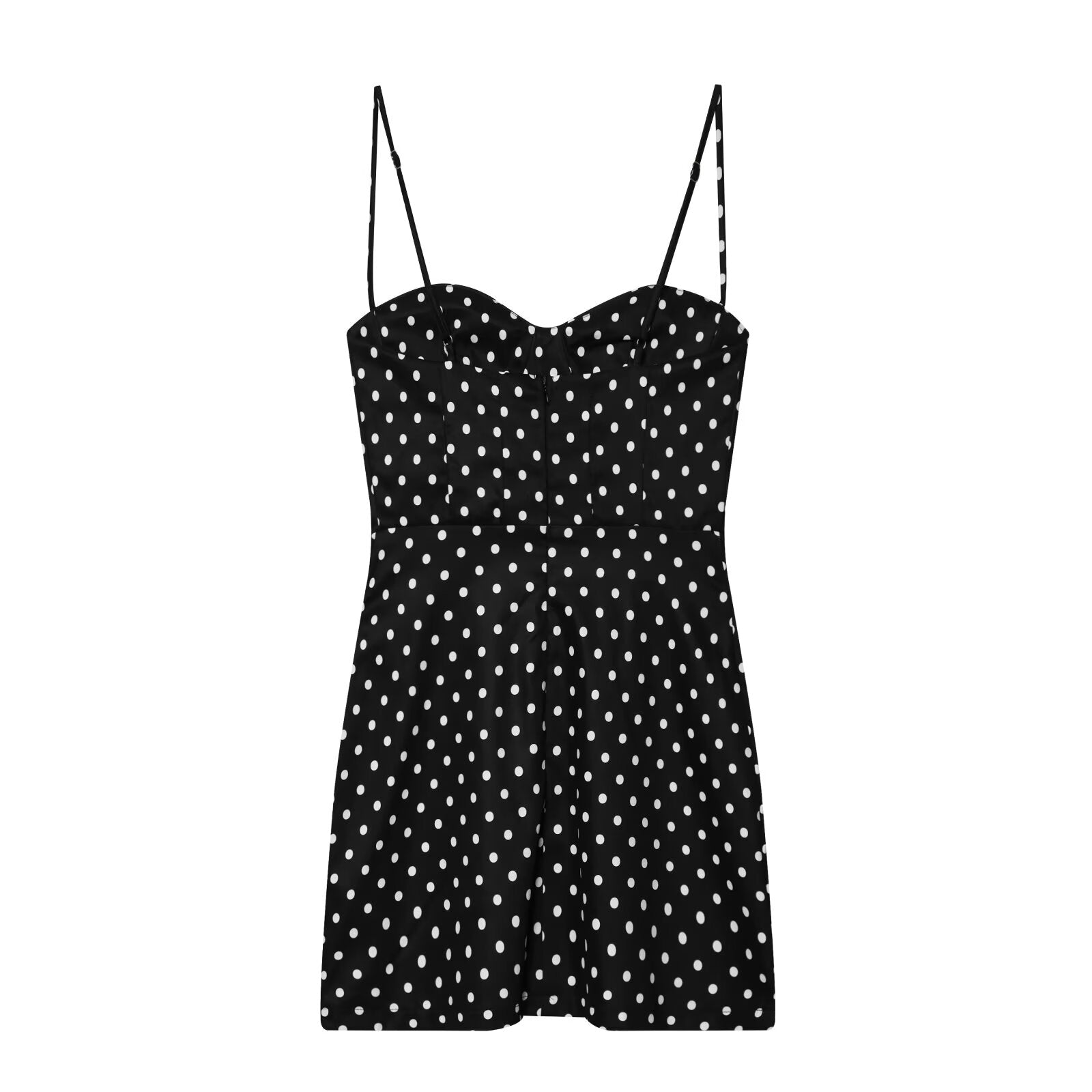 Women's slim backless suspender mini dress