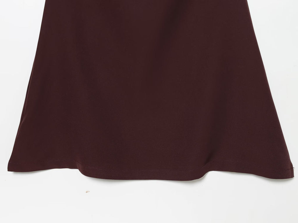 Women's backless suspender bodycon MIDI dress