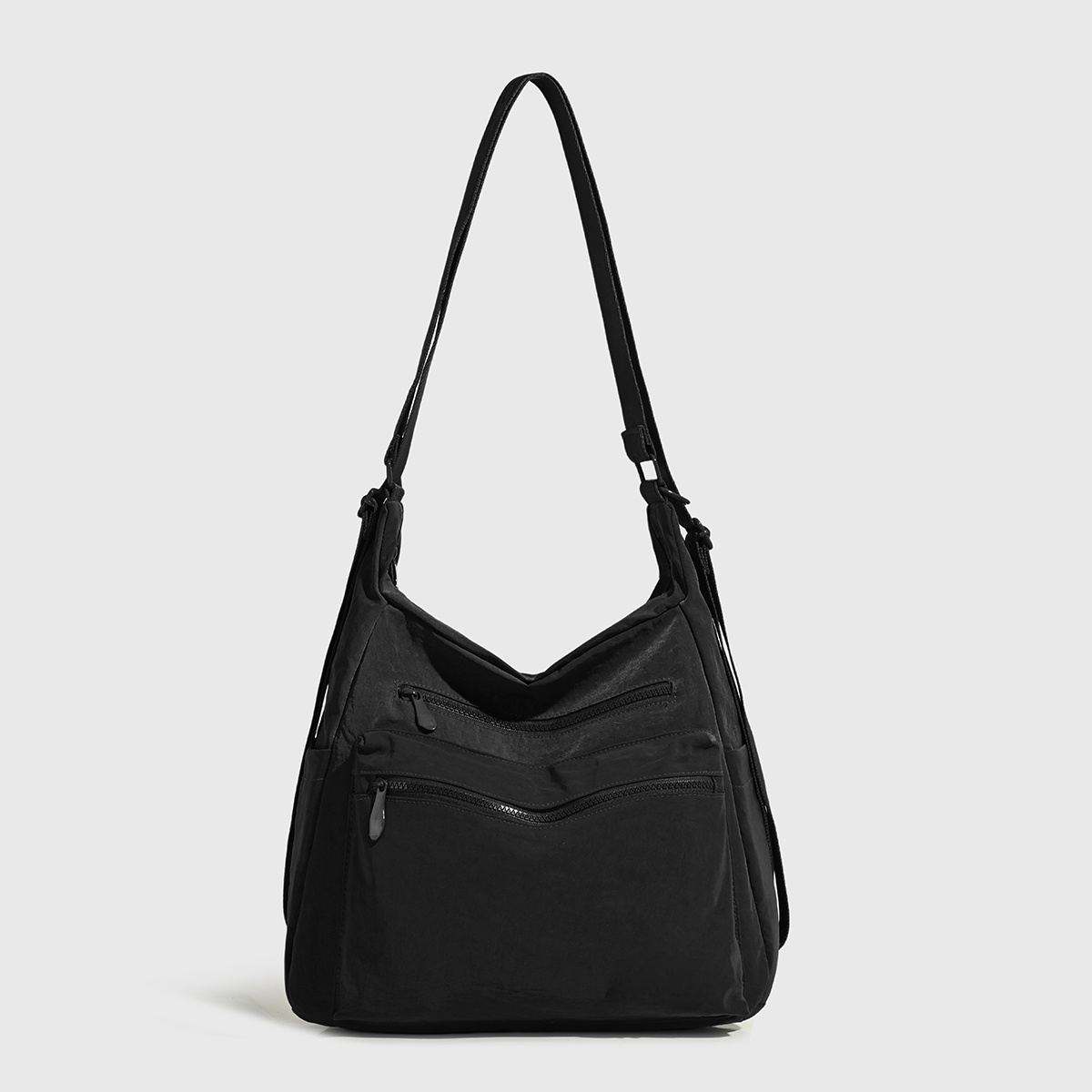 Women's new fashion leisure zipper multi-pocket crossbody bag