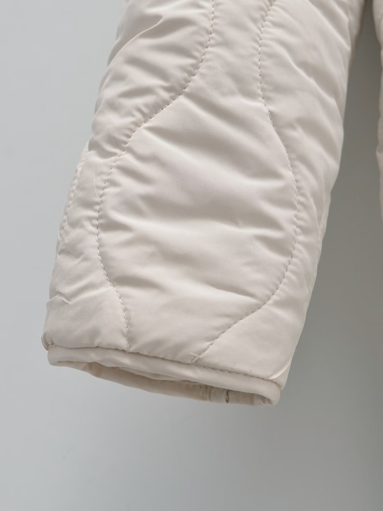 Women's loose warm hooded cotton jacket Coat
