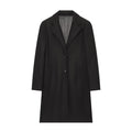 Women's loose soft textured jacket coat