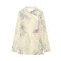 Women's comfortable printed button up shirt