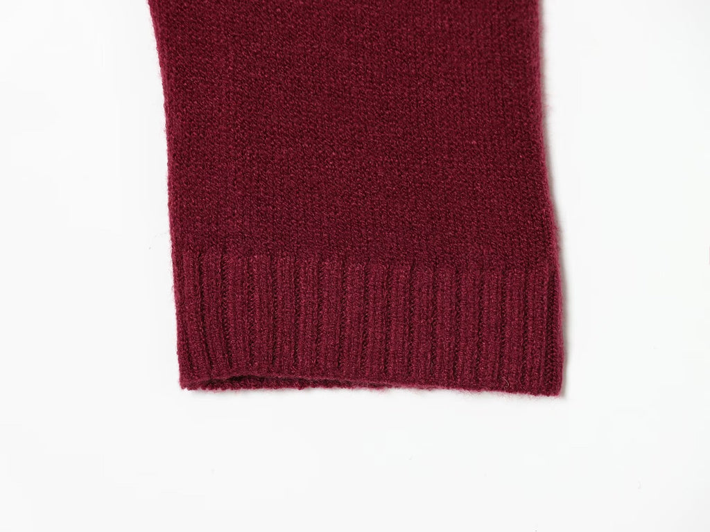 Women's Soft Texture Flat Needle Knitted Coat