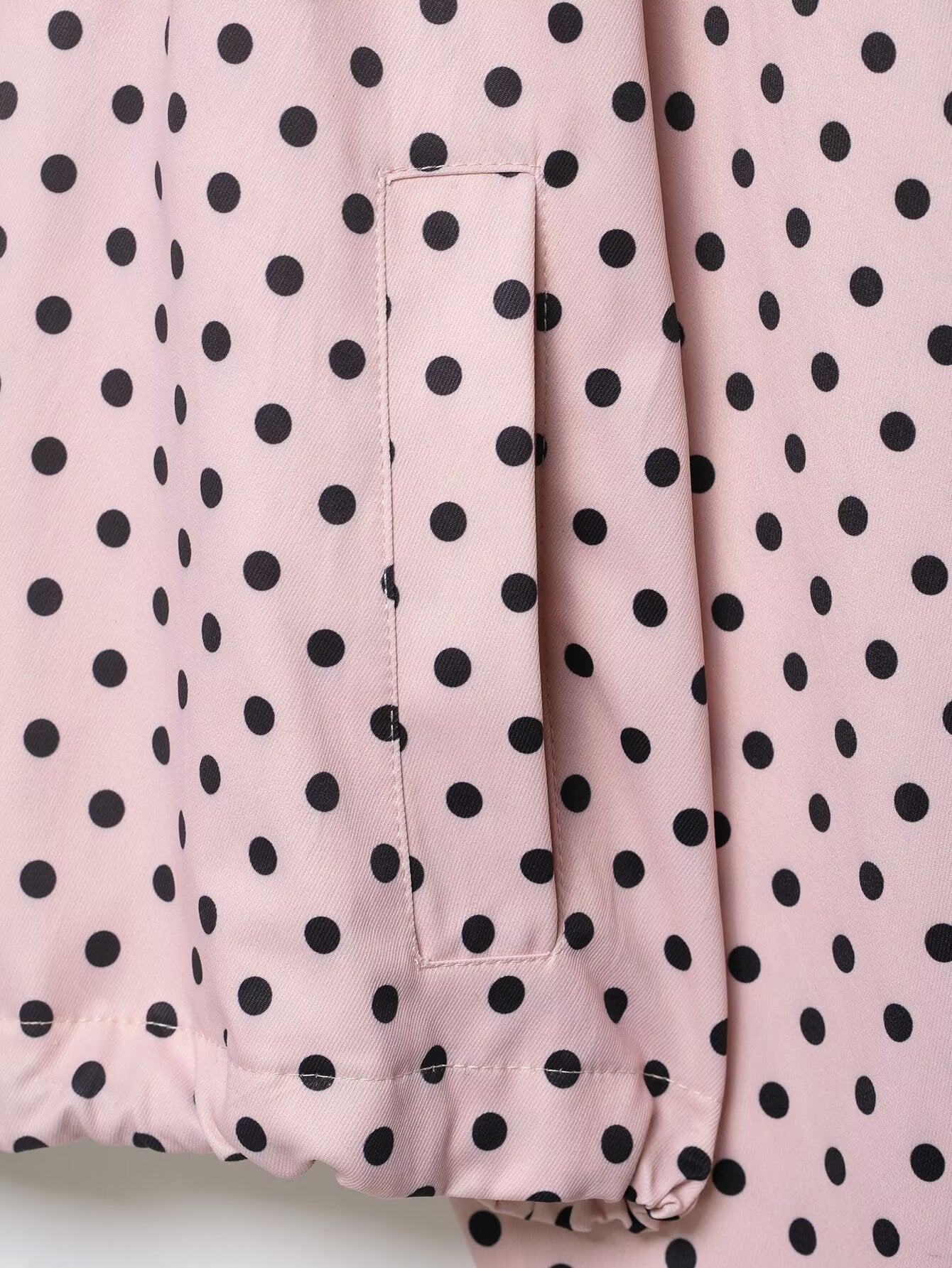 suit Women's 2 pieces polka dot chiffon Coat+shorts