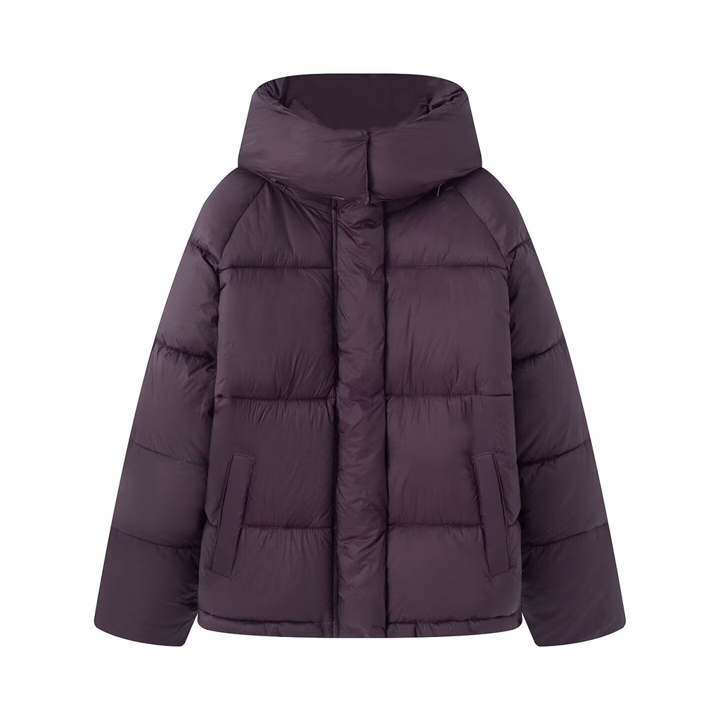 Women's winter warm detachable hooded down cotton Coat