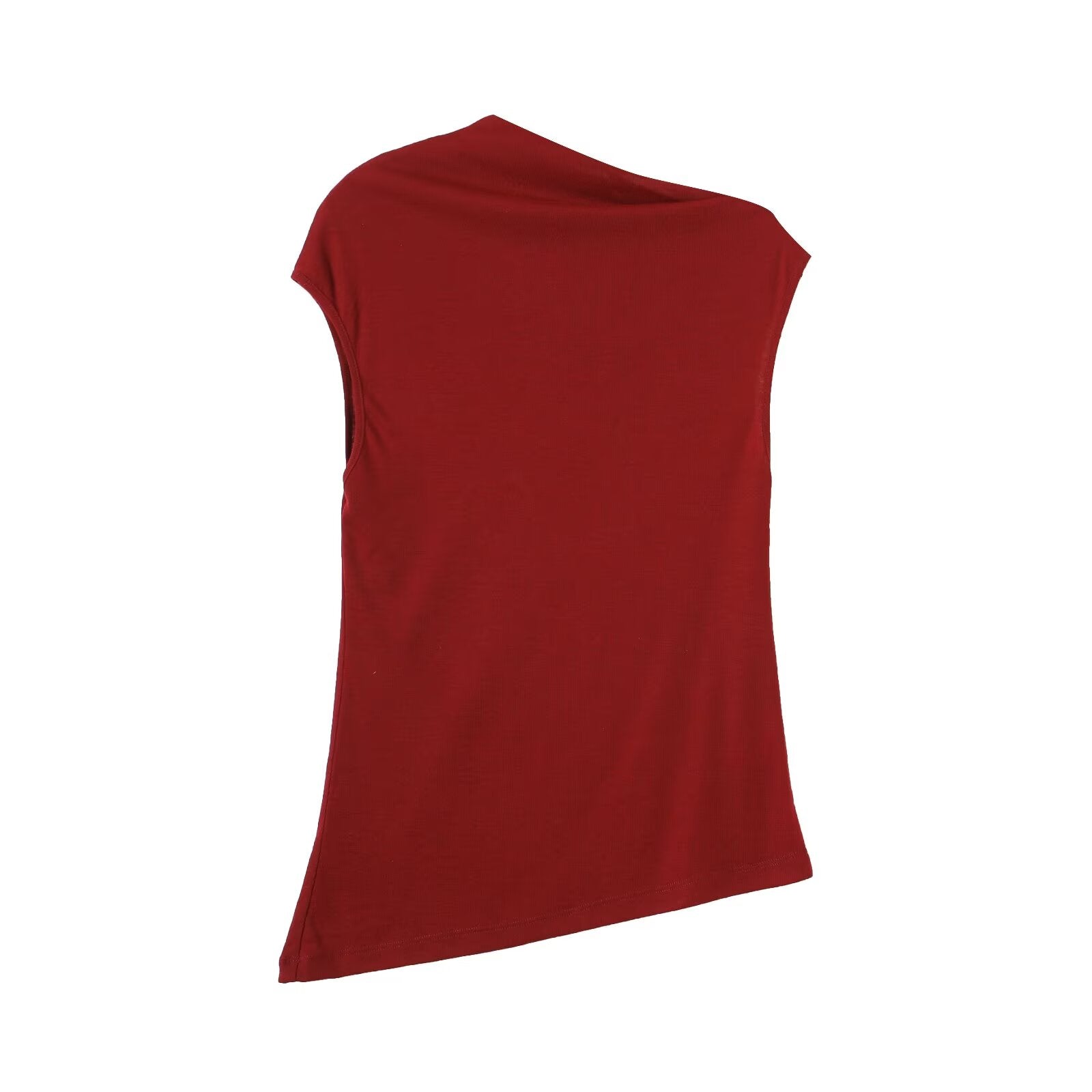 Women's new irregular design sleeveless top