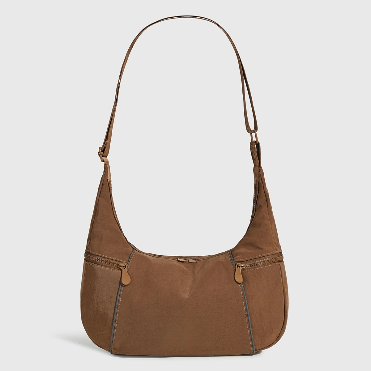 Women's new leisure fashion zipper sports crossbody bag