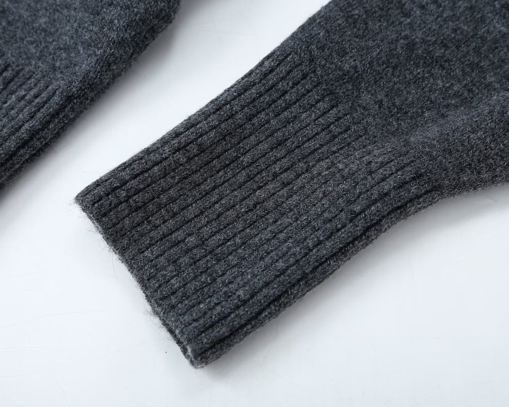 Women's soft-textured hooded knit sweatshirt