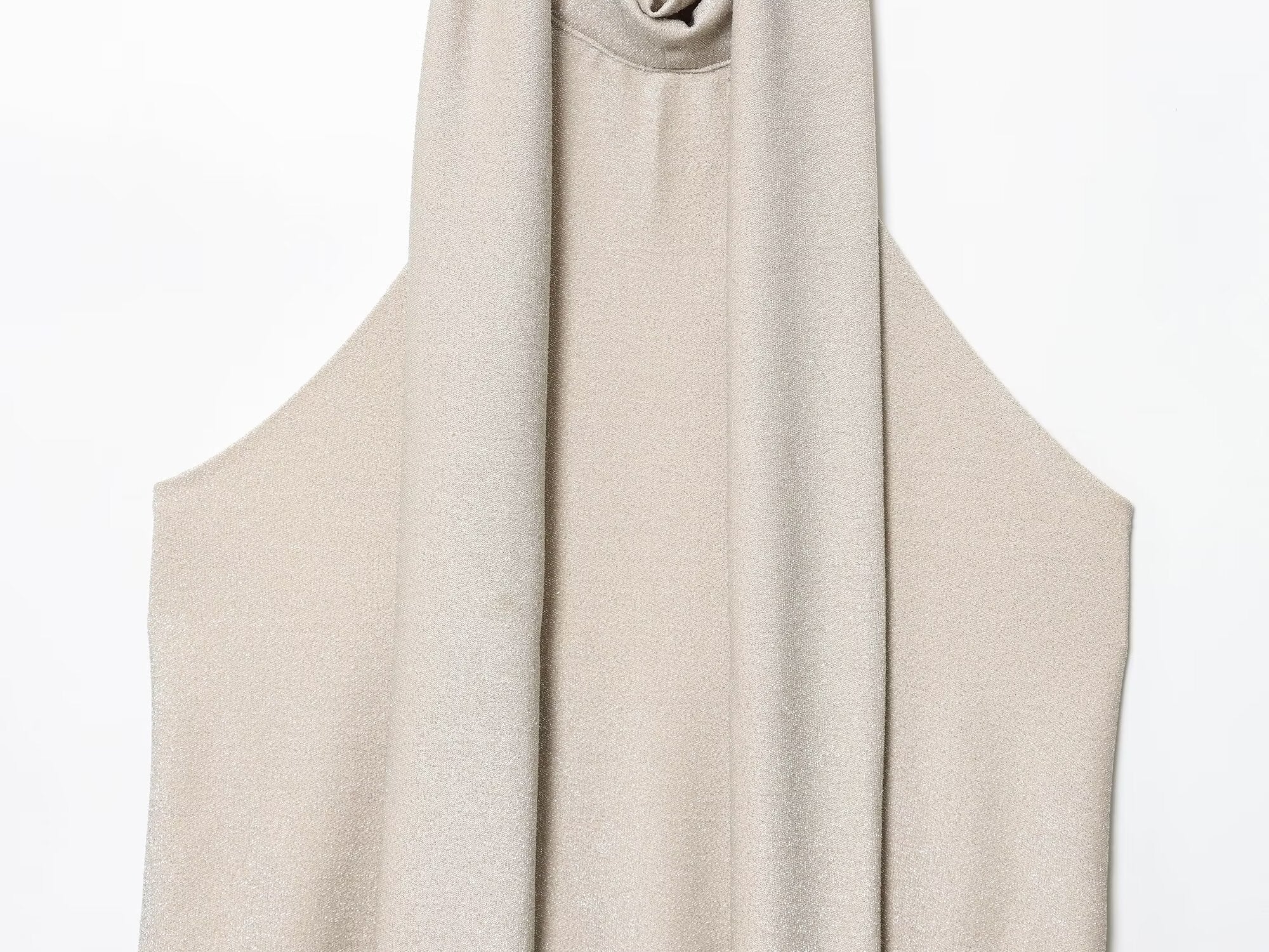 Women's new fashion metal wire hanging neck collar top