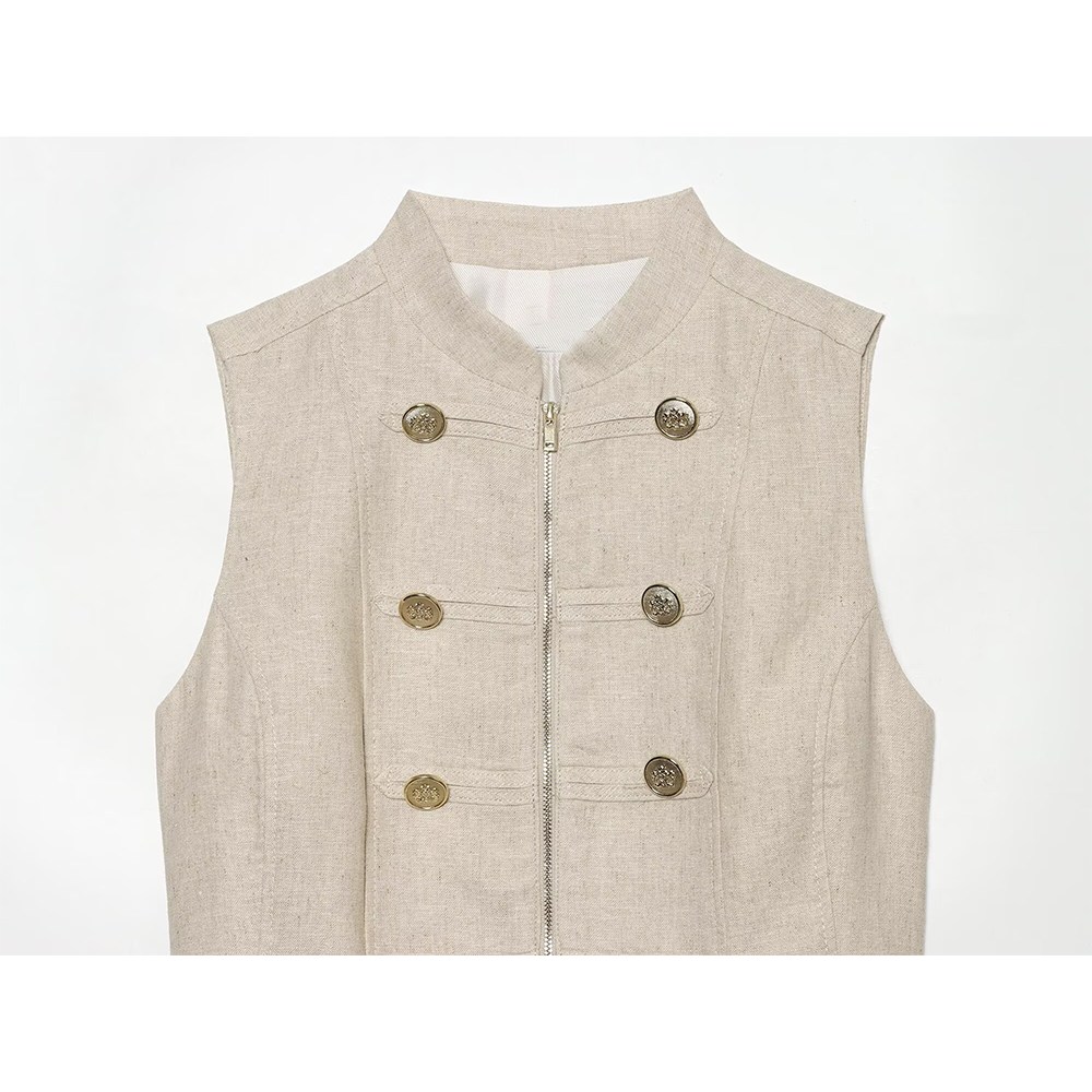 suit Women's 2 pieces rope knot decoration slim vest+shorts