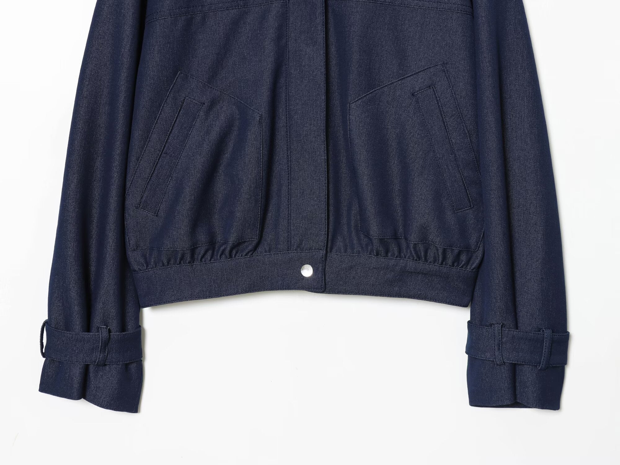 Women's new casual stand collar pilot jacket Coat