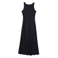 Women's O-Neck sleeveless backless dress