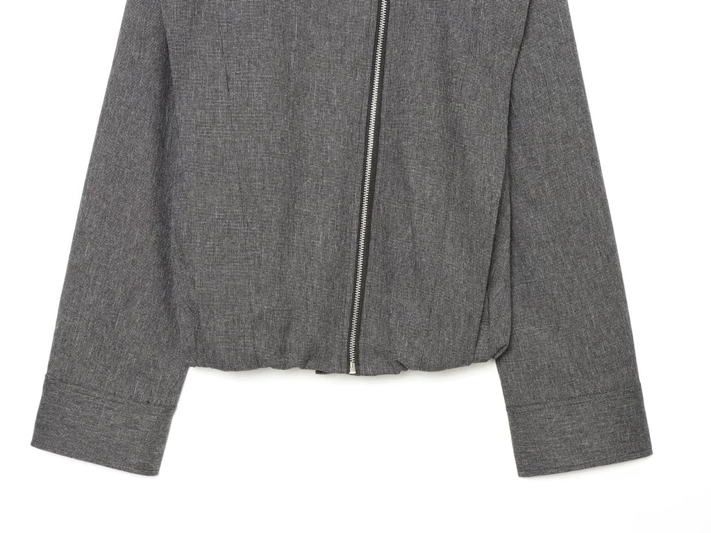 suit Women's 2 pieces strap decorative side zipper jacket Coat+Pants