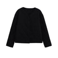 Women's loose single breasted warm cotton Coat