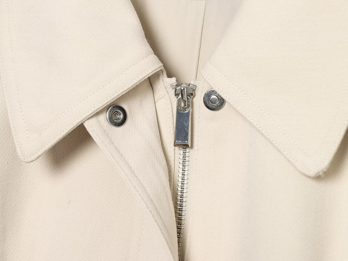 Women's with belt short skirt style jacket Coat