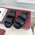 2026 women's new rhinestone decorative hook and loop beach sandals