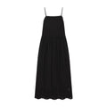 Women's hollowed out embroidered MIDI dress