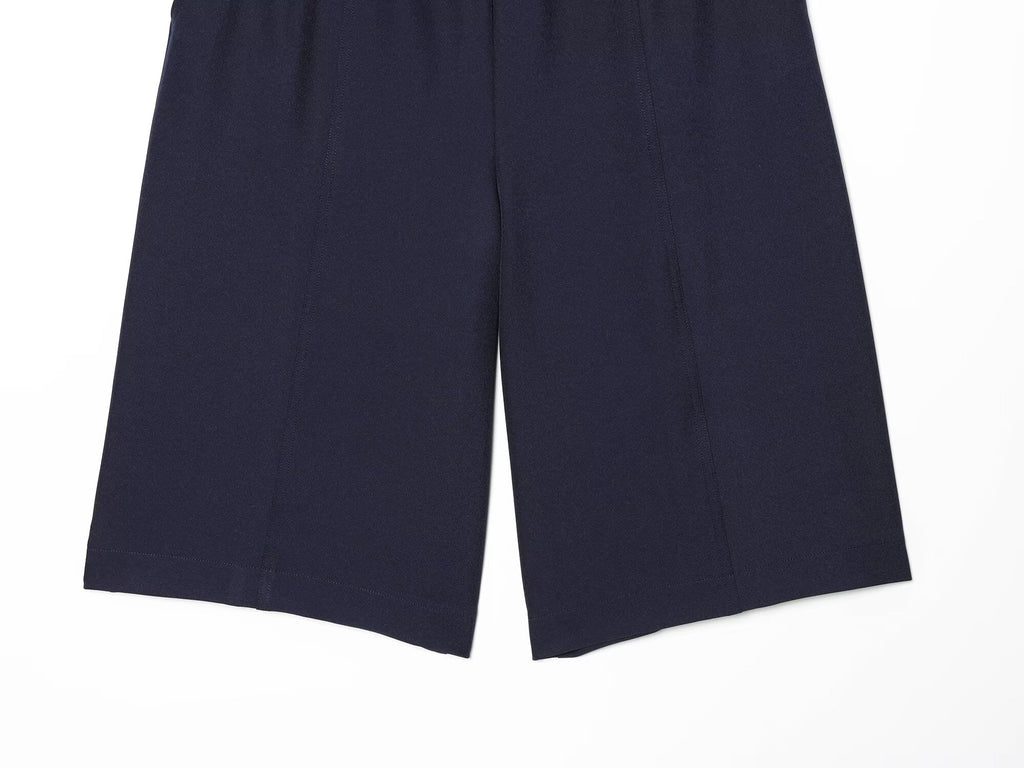 Women's layered decorative waist casual shorts