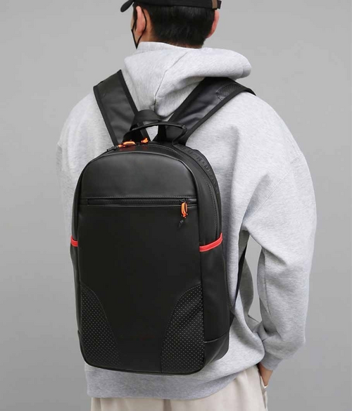 New large-capacity PU sports leisure travel computer bag backpack