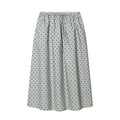 Women's bow decoration casual polka dot MIDI skirt