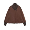 Women's new loose ribbed cotton jacket Coat