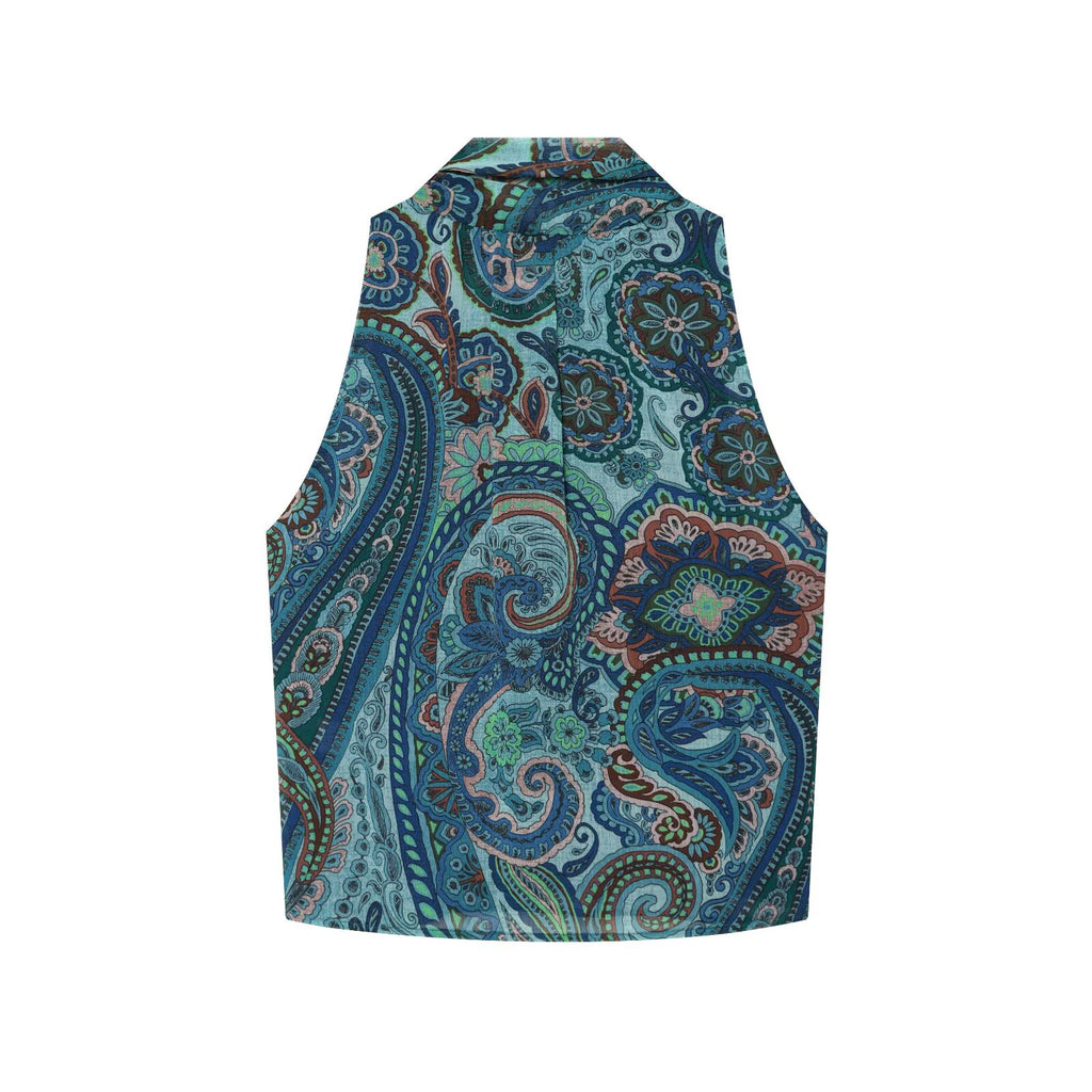 suit Women's 2 pieces bow decoration printed top+Skirts