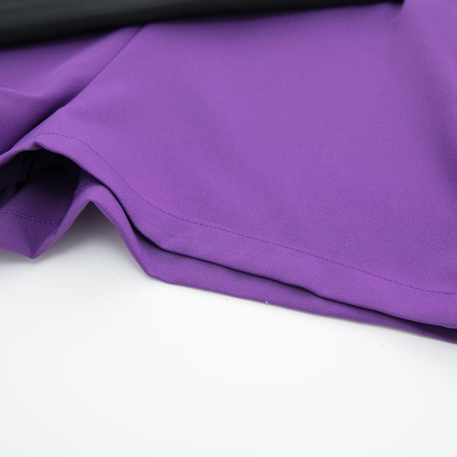 Women's multicolored casual asymmetric culottes
