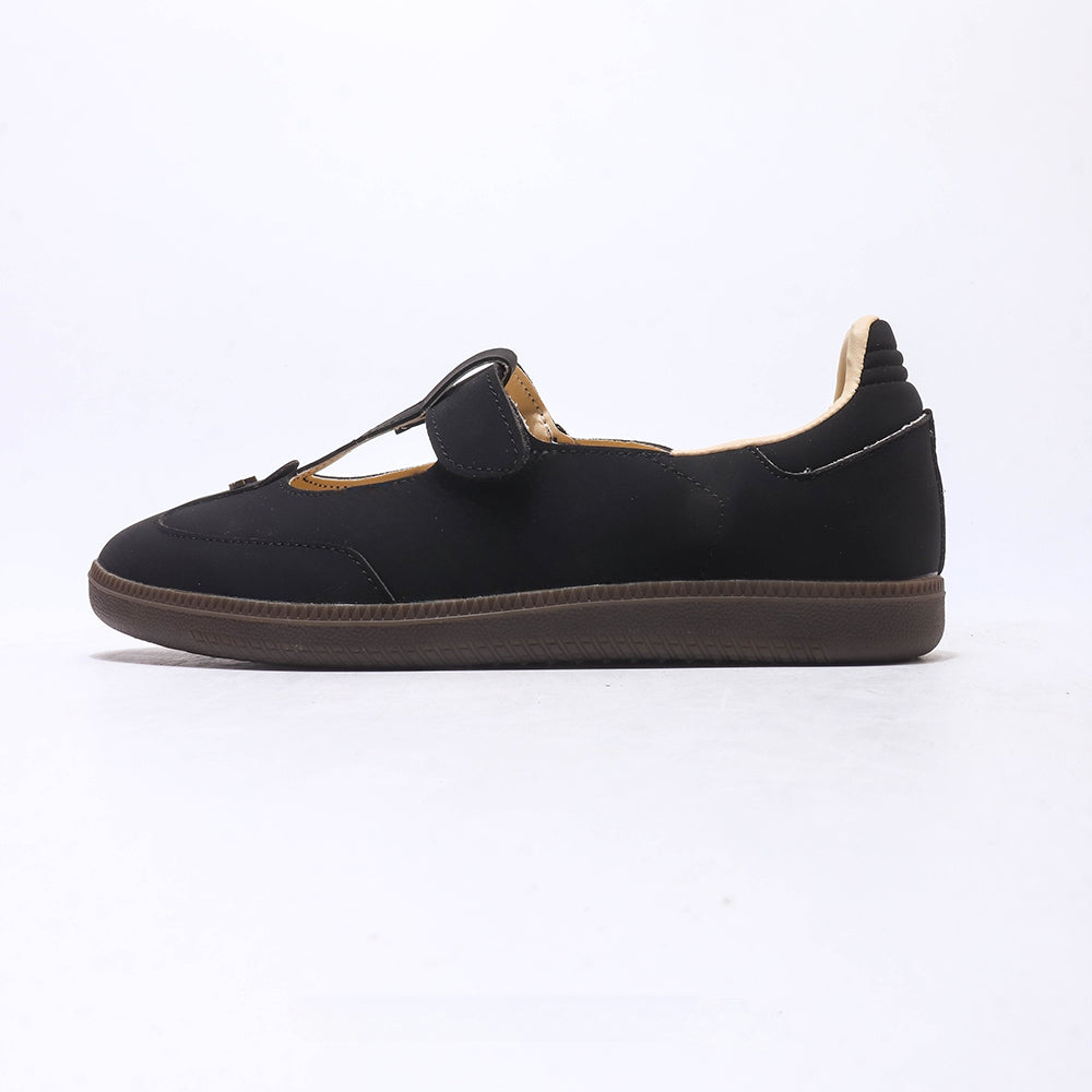 Women's new Joker hook and loop hollow casual sneakers