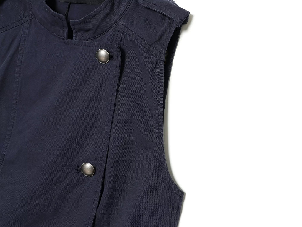 suit Women's 2 pieces breasted decorative vest style top+skirt