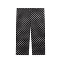 Women's slim casual polka dot cropped pants