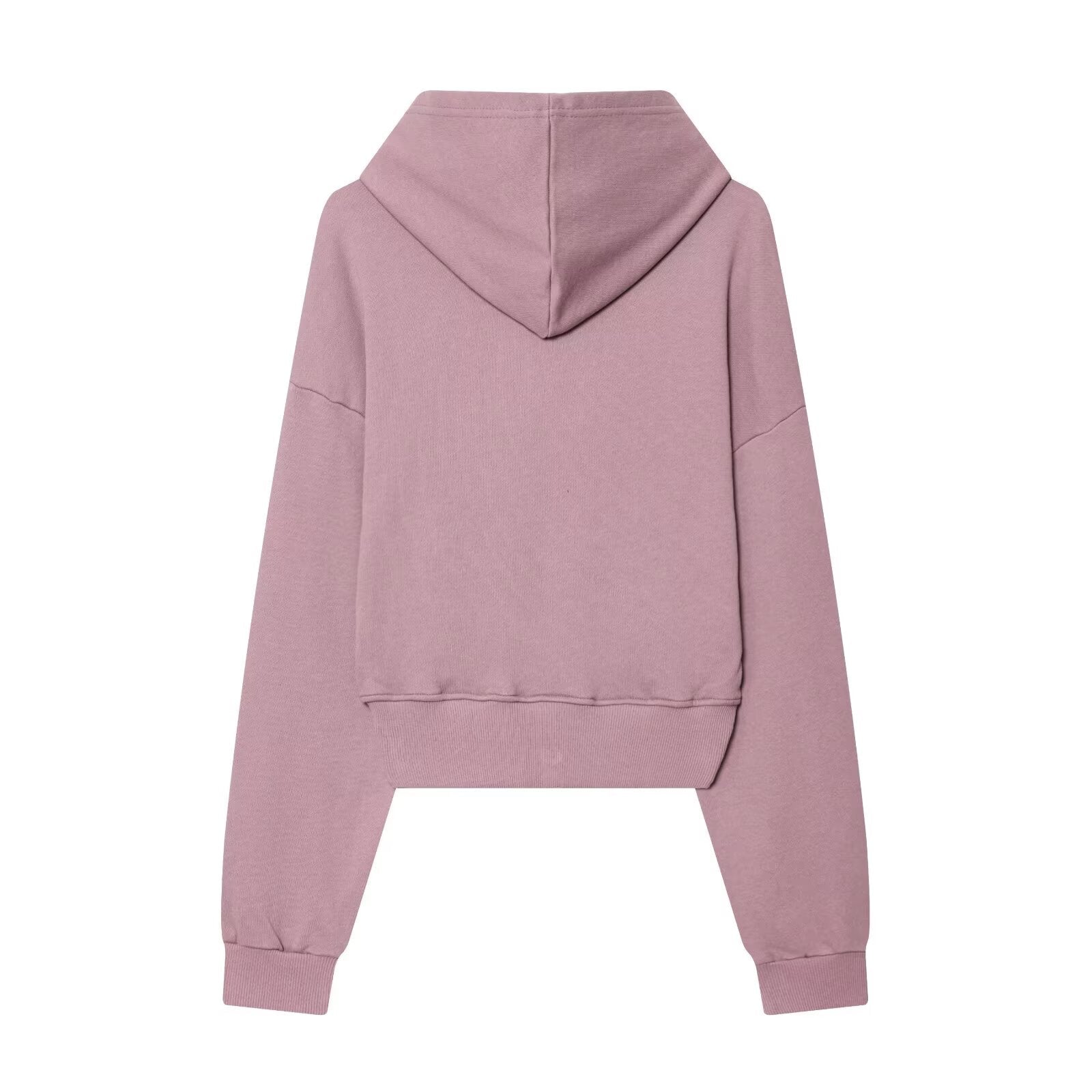 suit Women's 2 pieces long sleeved hooded short hoodie+Pants