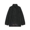 Women's loose stand collar oversized jacket