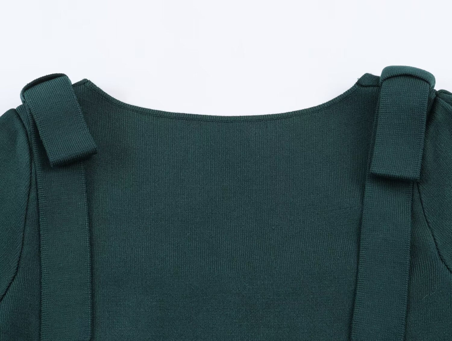 Women's bow decoration short sleeved knitted Coat