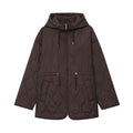 Women's new fashion loose warm hooded quilted cotton Coat
