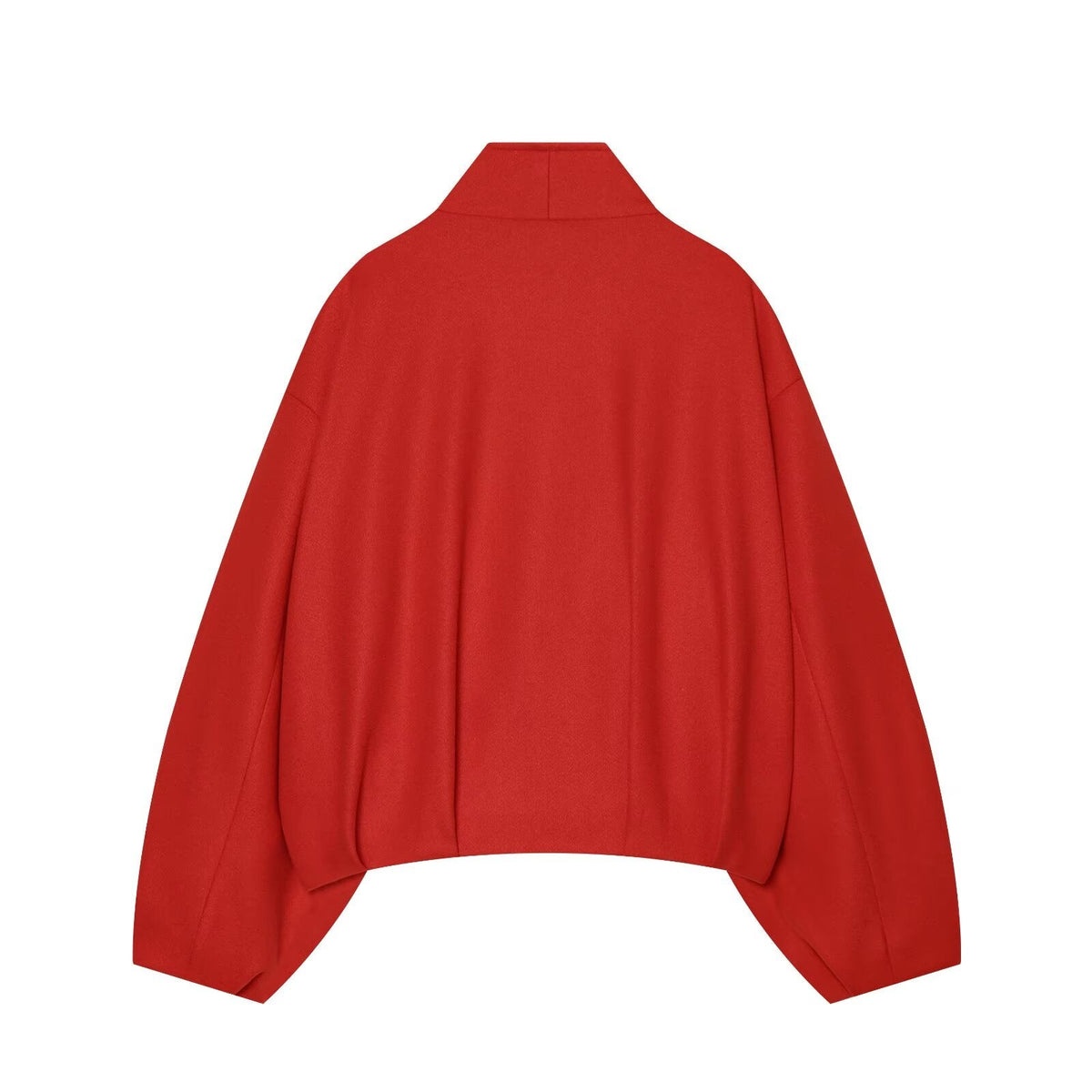Women's standing collar single breasted jacket Coat