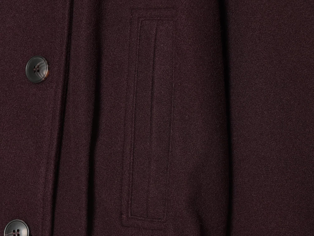 Women's standing collar single breasted jacket Coat