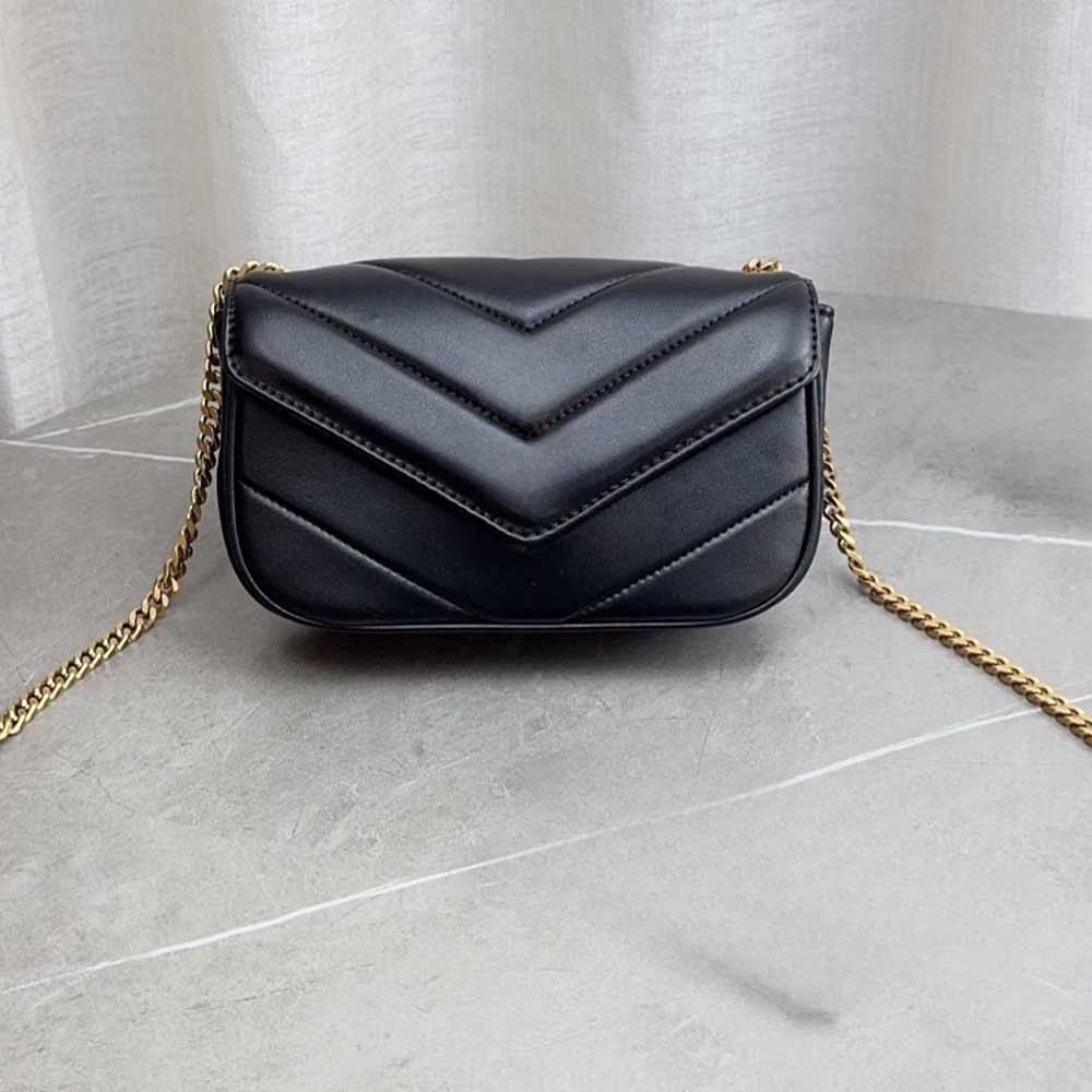 Women's new metal chain shoulder crossbody bag