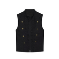 Women's rope knot buckle decoration slim vest