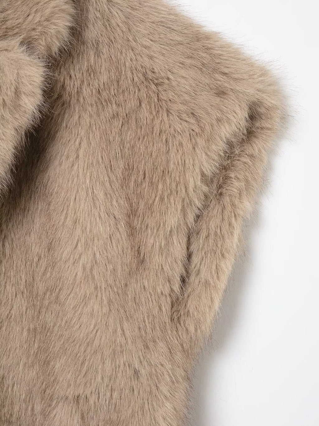 Women's new faux fur vest