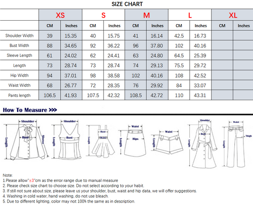 suit Women's 2 pieces Metal buckle decoration Blazer Coat +Pants