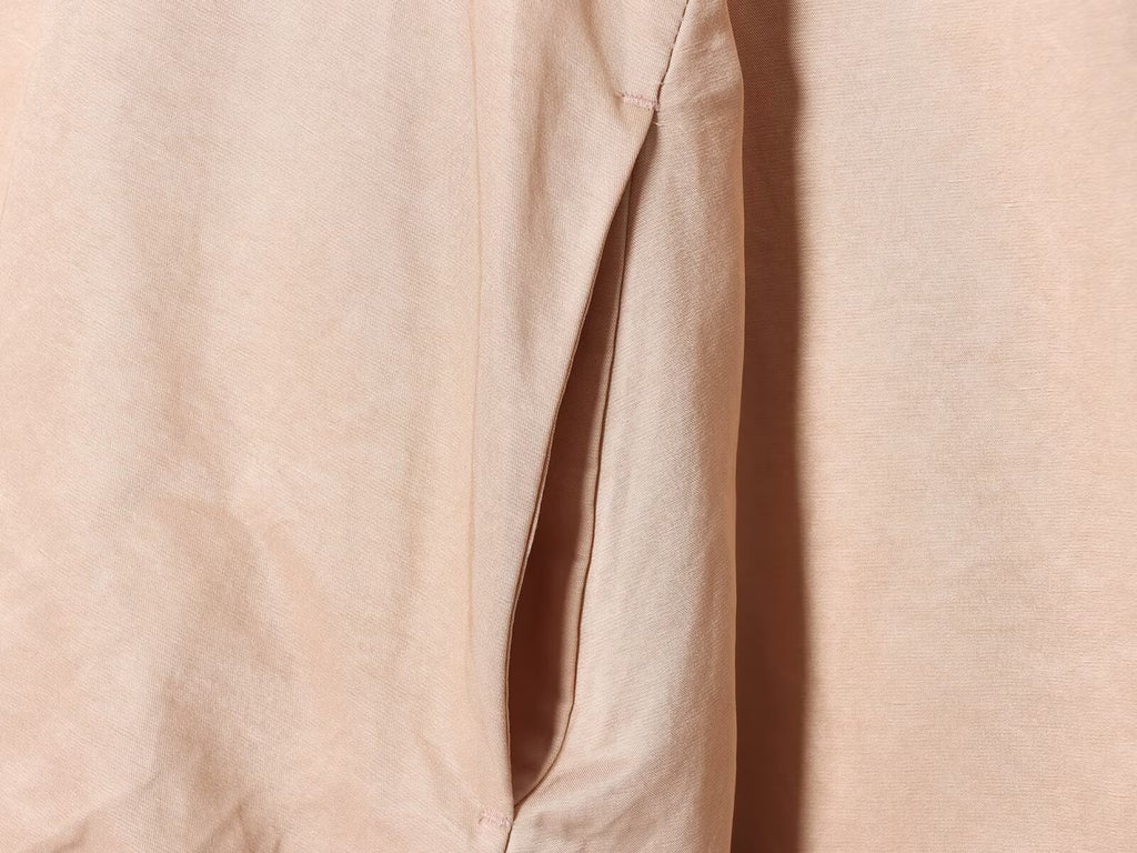 Women's casual pleated pilot jacket Coat
