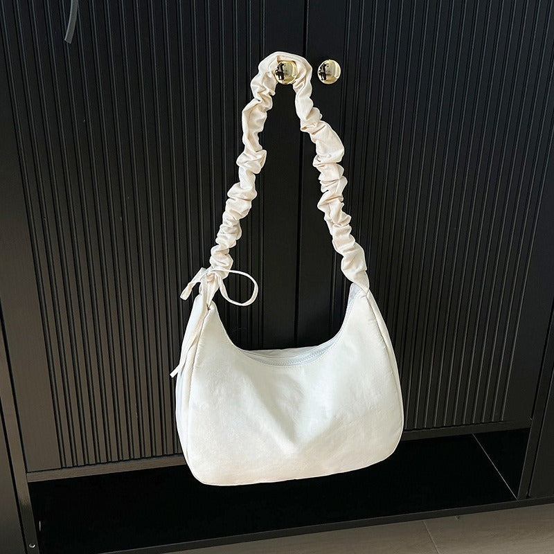 Women's new fashion soft leather underarm shoulder bag crossbody bag