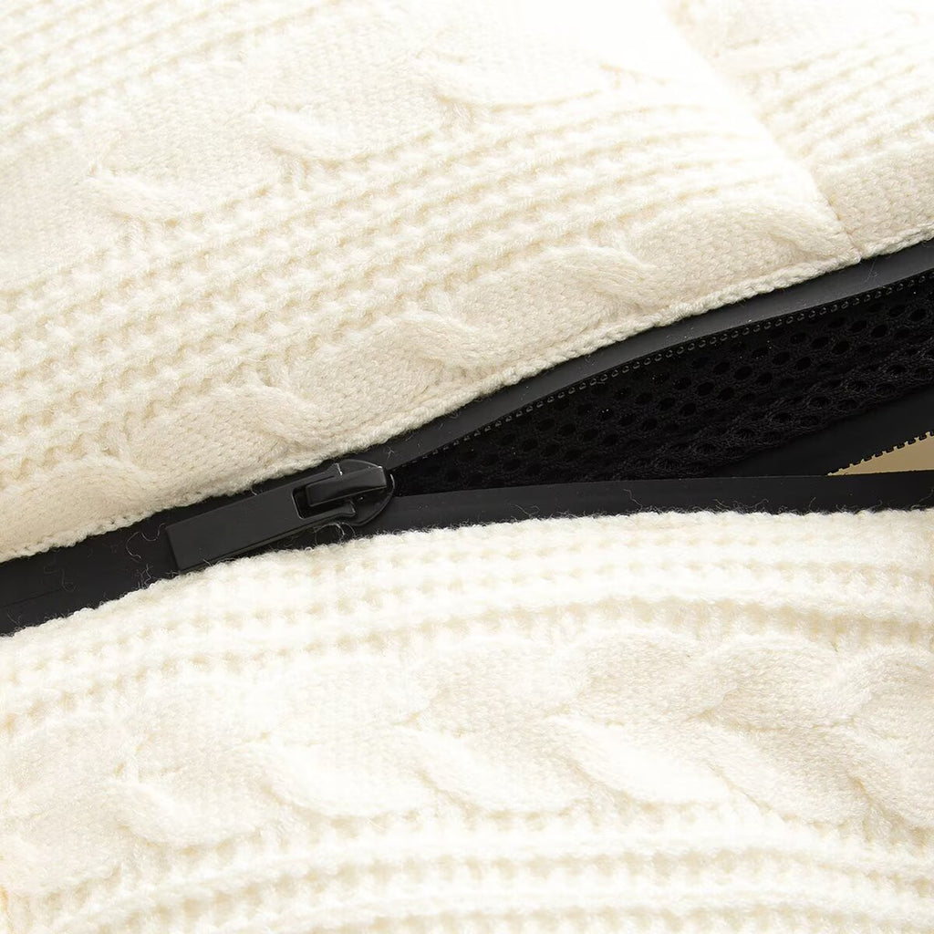Women's Winter Eight Leg Knitted Skiing Cotton Jacket
