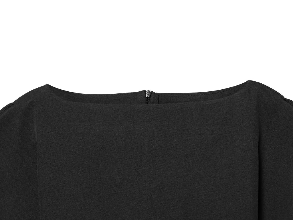 Women's Bubble Sleeve Asymmetric Top