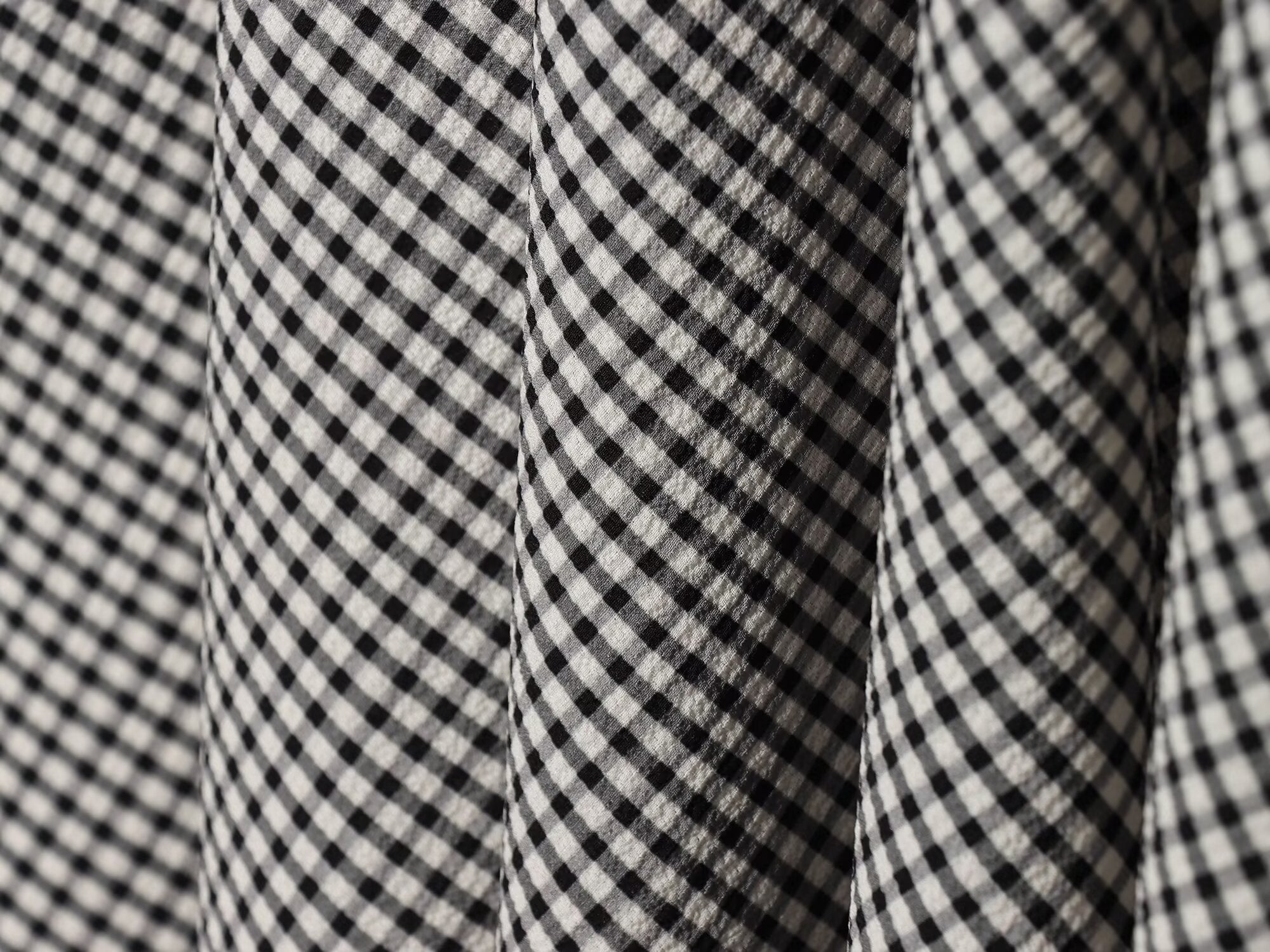 Women's casual plaid MIDI skirt