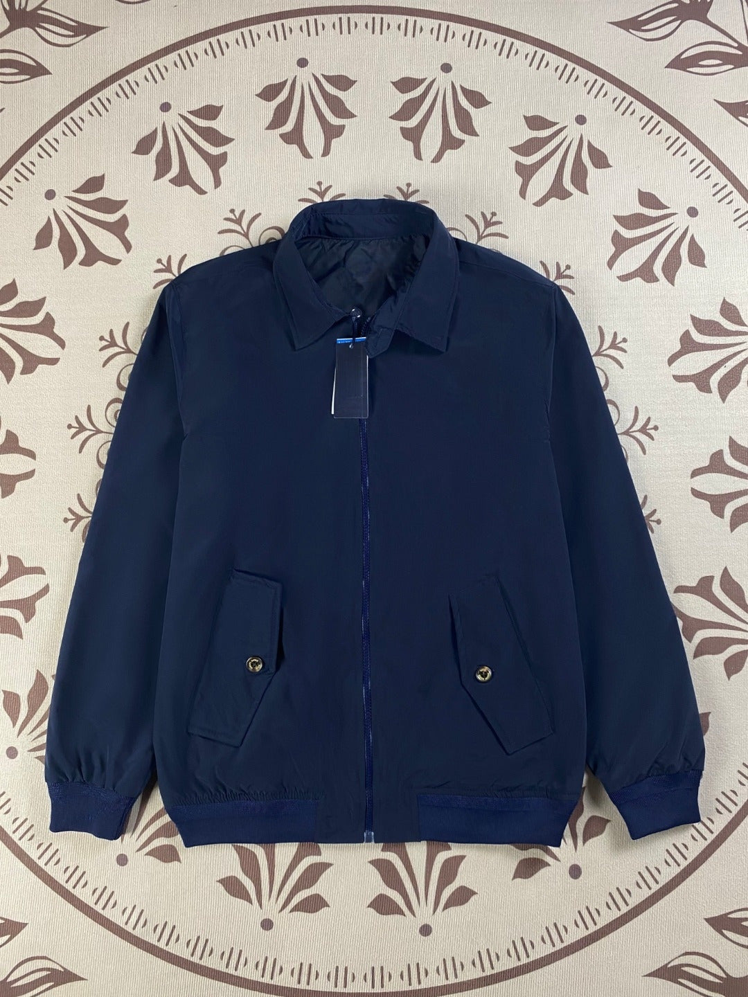 Men and women with the new casual Joker zipper memory cotton waterproof jacket coat.