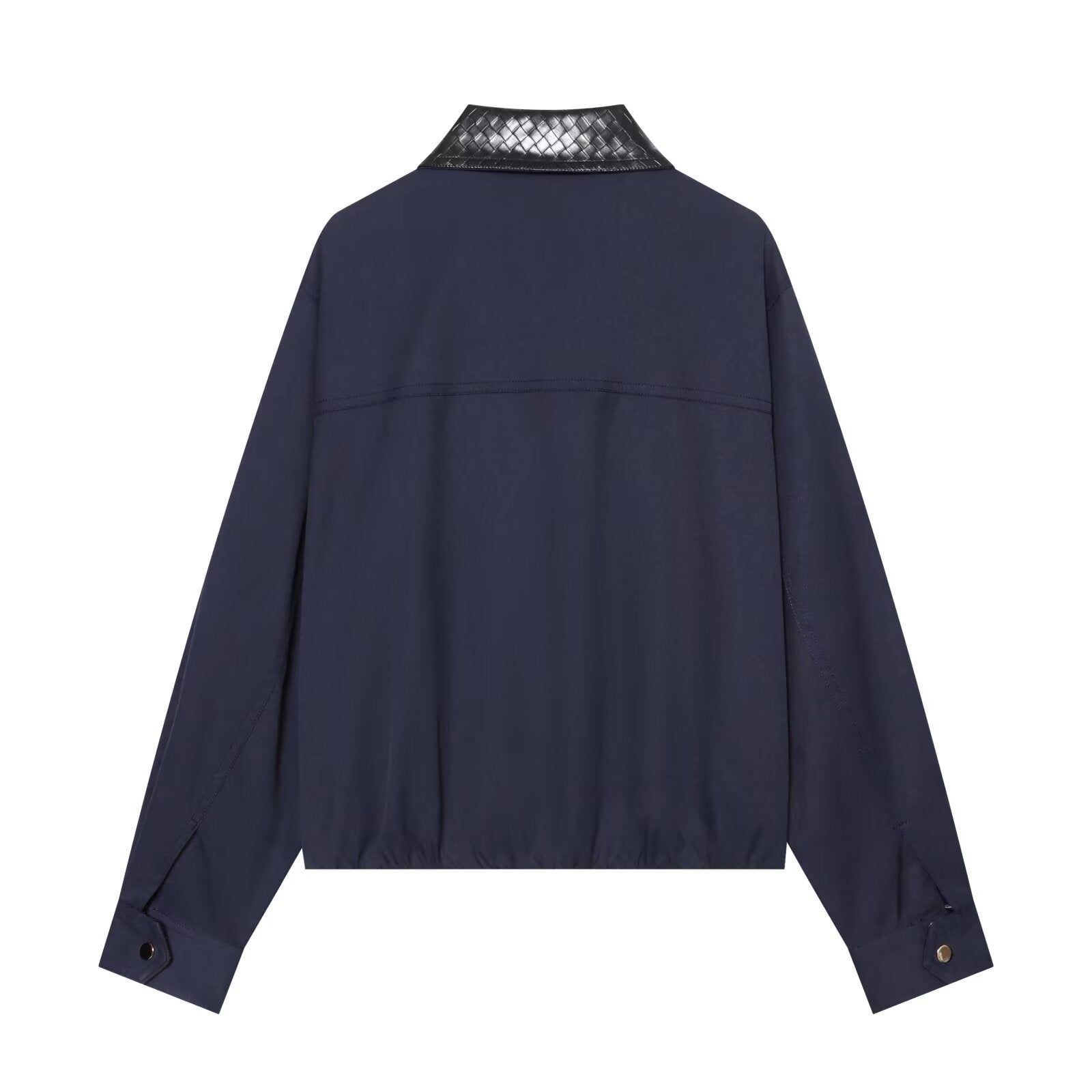 Women's patchwork lapel pilot jacket Coat