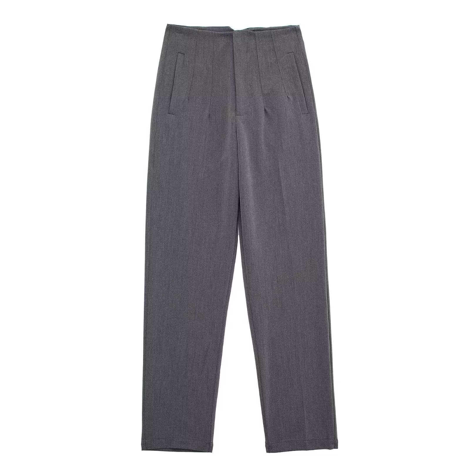 2026 Women's multi-color pleated high waisted pants