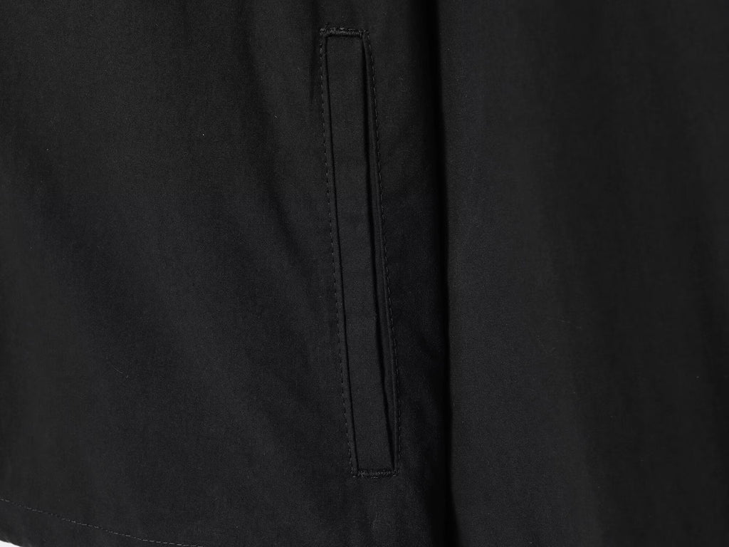 Women's new fashion side pocket casual stand collar nylon jacket